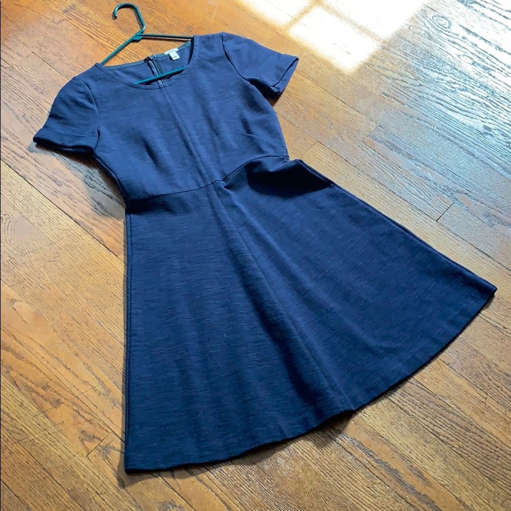 Navy J Crew dress